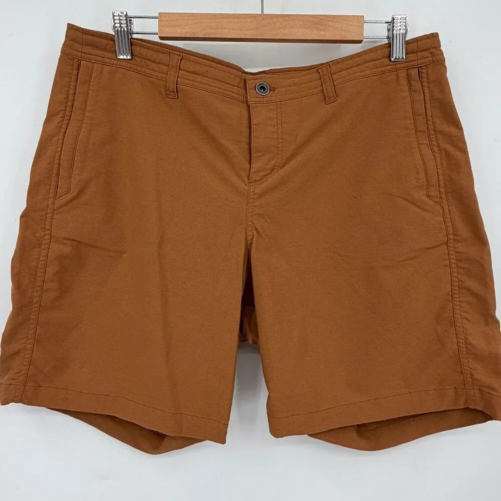 Kűhl Brown Stretch Performance Hiking Outdoor Utility Shorts Size 14